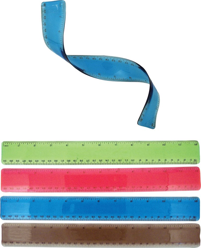 Règle de bureau flexible 12"
