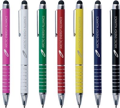 Stylo et stylus en métal Genova