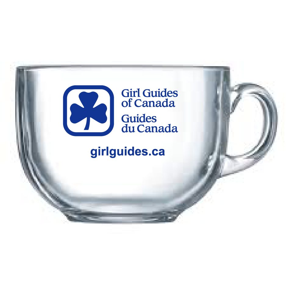 Tasse en verre Jumbo Soupe 25.5 oz.