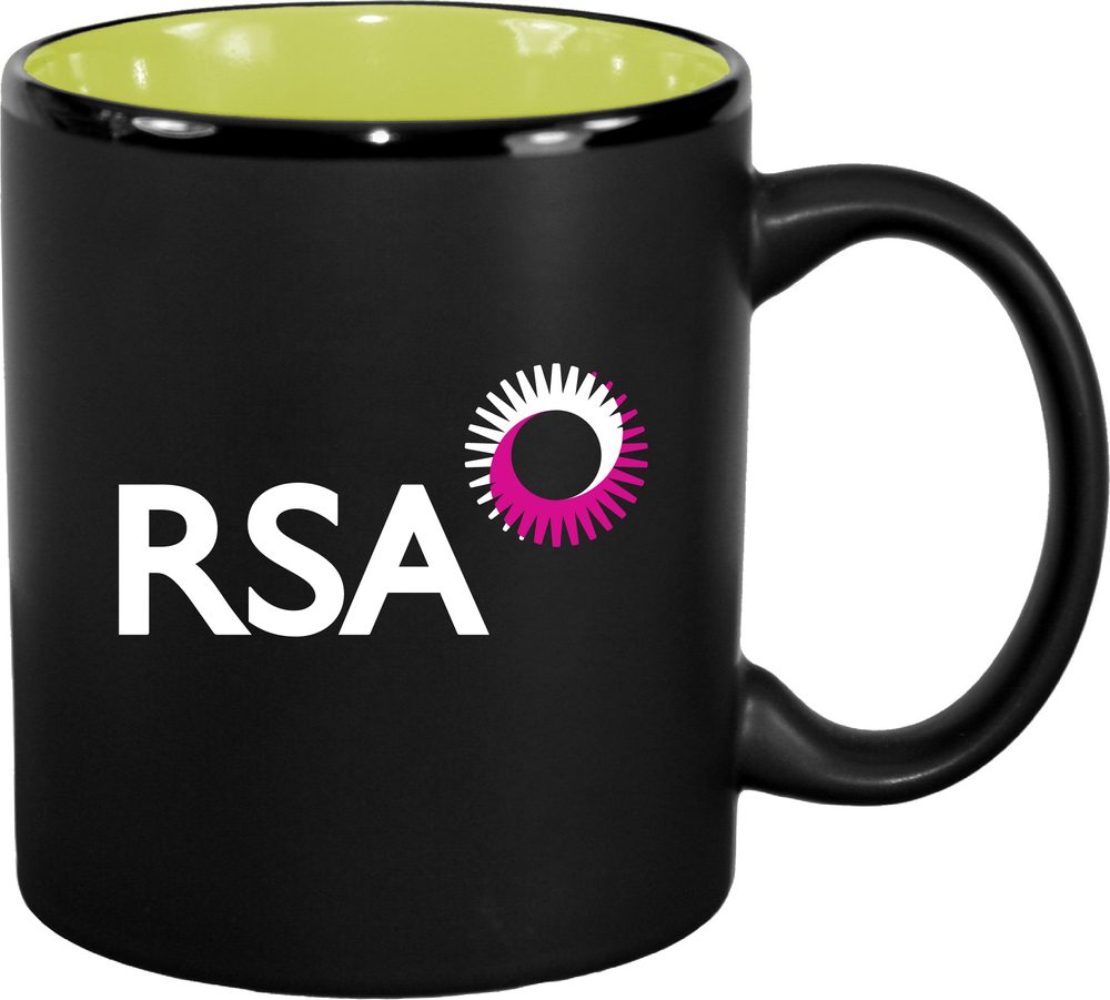 Tasse en céramique Classique fini mat 11 oz.