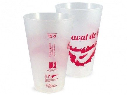 Verre en plastique écologique 6oz / 178ml.