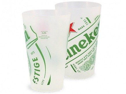 Verre en plastique écologique 10oz / 296ml.