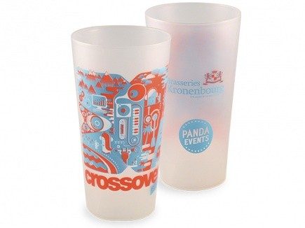 Verre en plastique écologique 12oz / 355ml.
