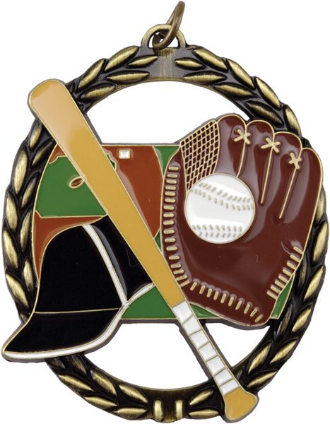Médaille de baseball personnalisée